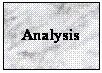 Text Box: Analysis

